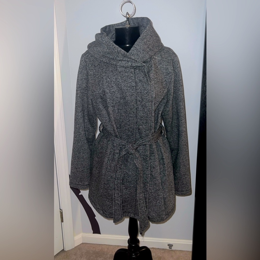 Grey Cotton Trench